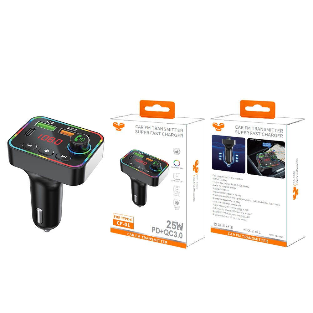 Vitog 53W PD+QC3.0 Car FM Transmitter CF01