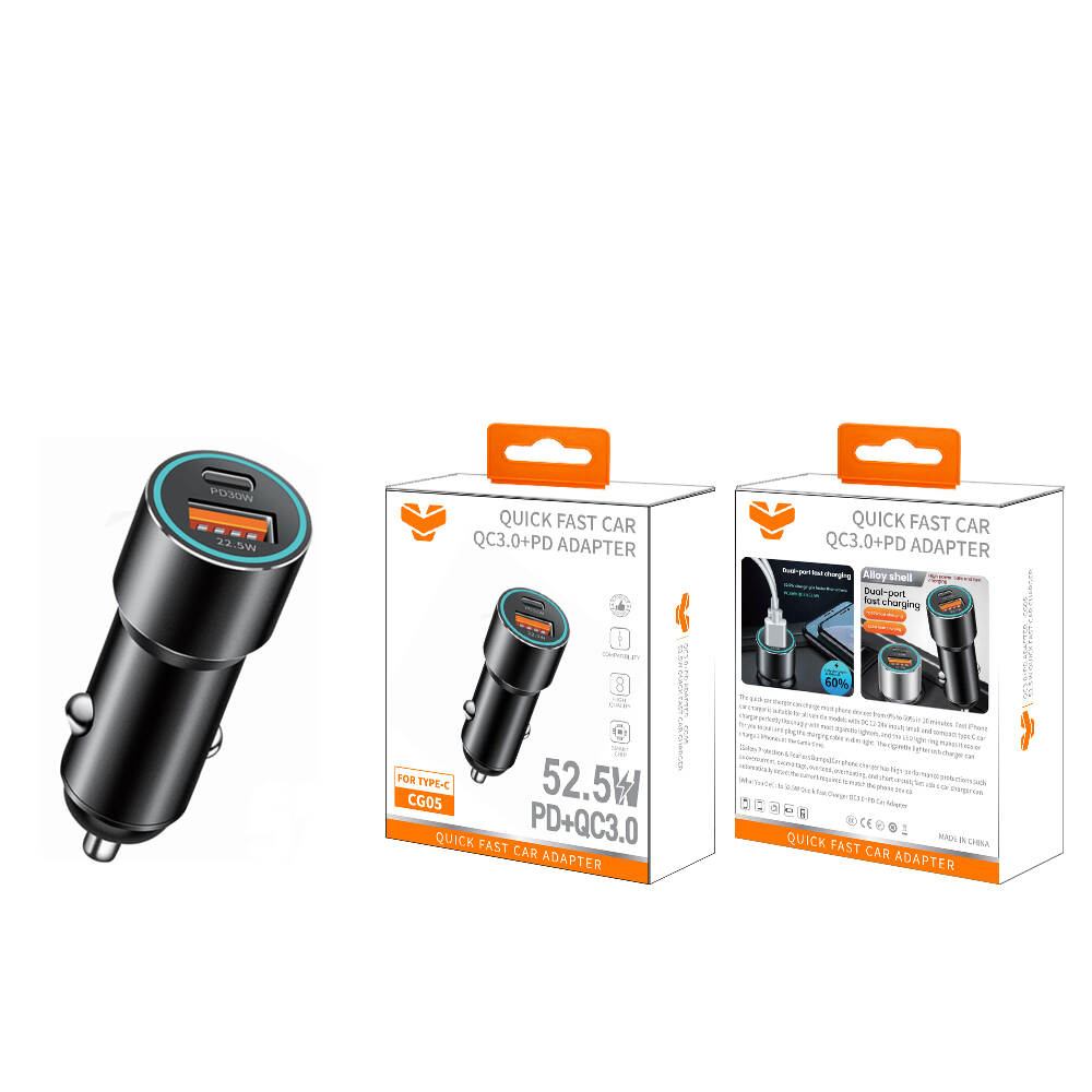 Vitog 52.5W QC3.0+PD car charger CG05