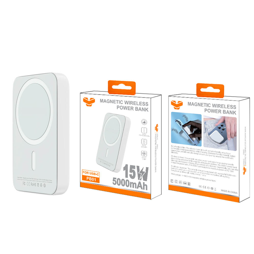 Vitog magnetic wireless power bank 5000mAh PB01
