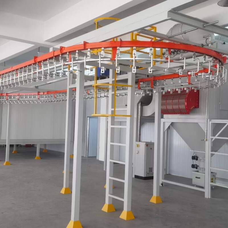 conveyor spray system, conveyor spray systems, automatic spray painting system, automatic spray painting system for industrial application, automatic spray gun systems