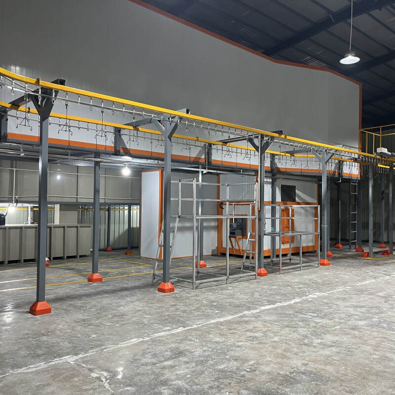 conveyor spray system, conveyor spray systems, automatic spray painting system, automatic spray painting system for industrial application, automatic spray gun systems