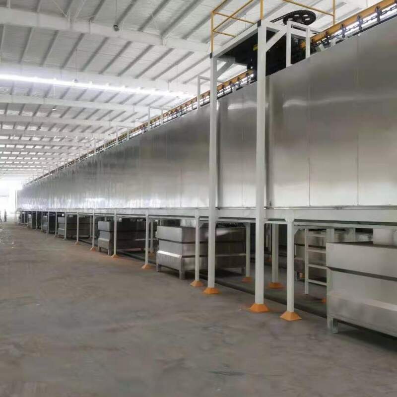 Heavy Industrial Product Powder Coating Line