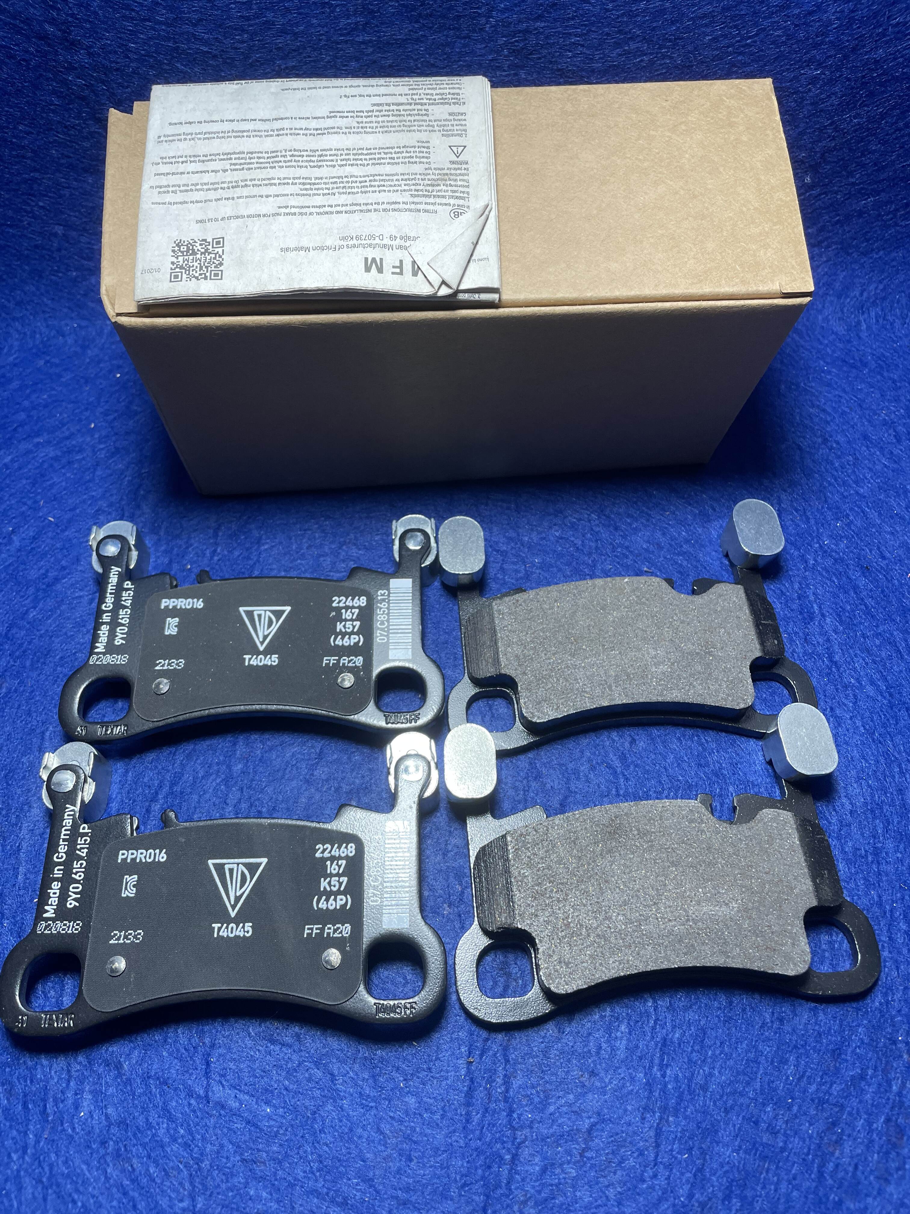 Porsche CAYENNE Coupe (9YB) Brake Pad 9Y0 698 451 P