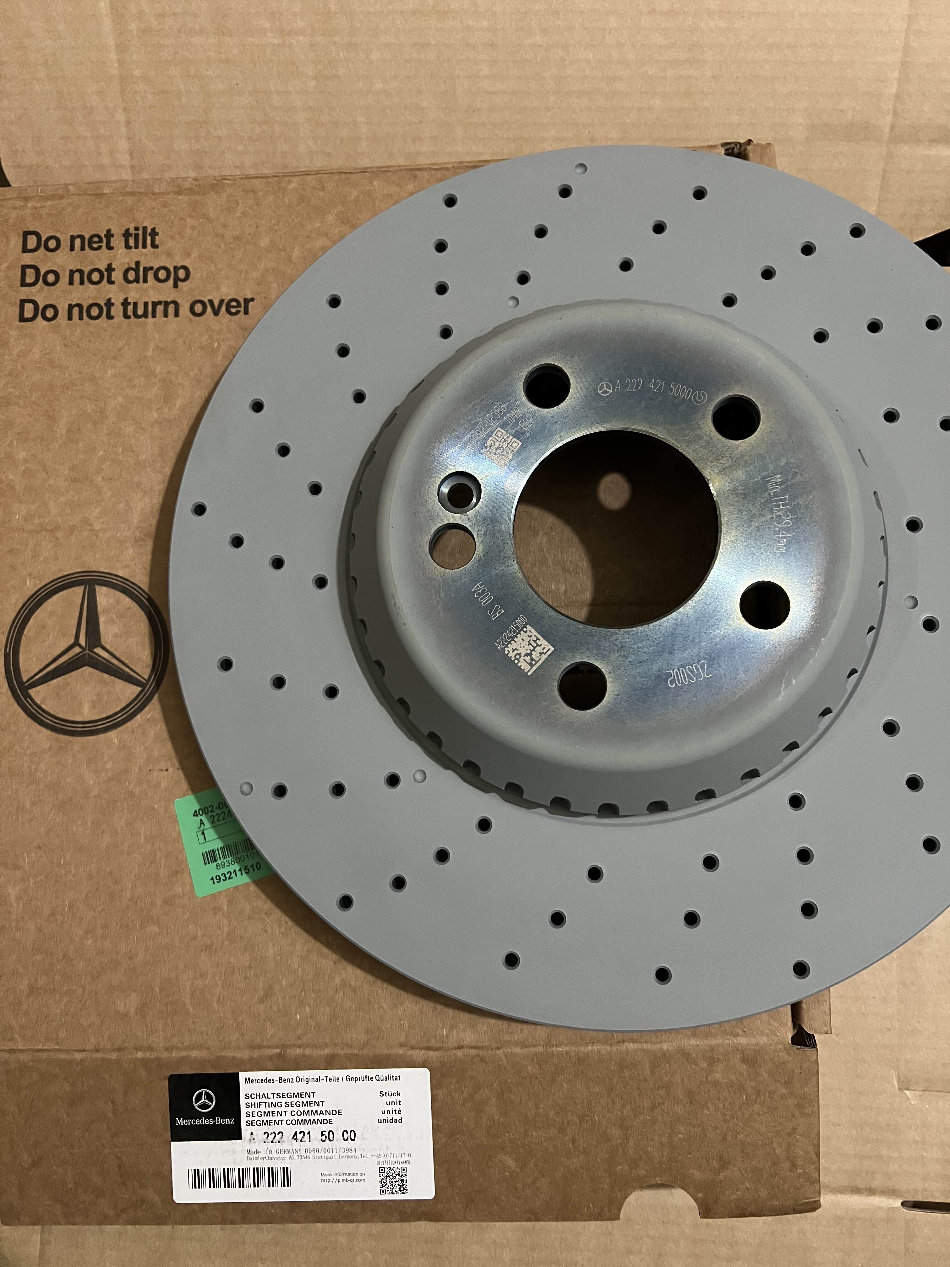 Mercedes benz S-CLASS (W222, V222, X222) brake disc  A 222 421 50 00