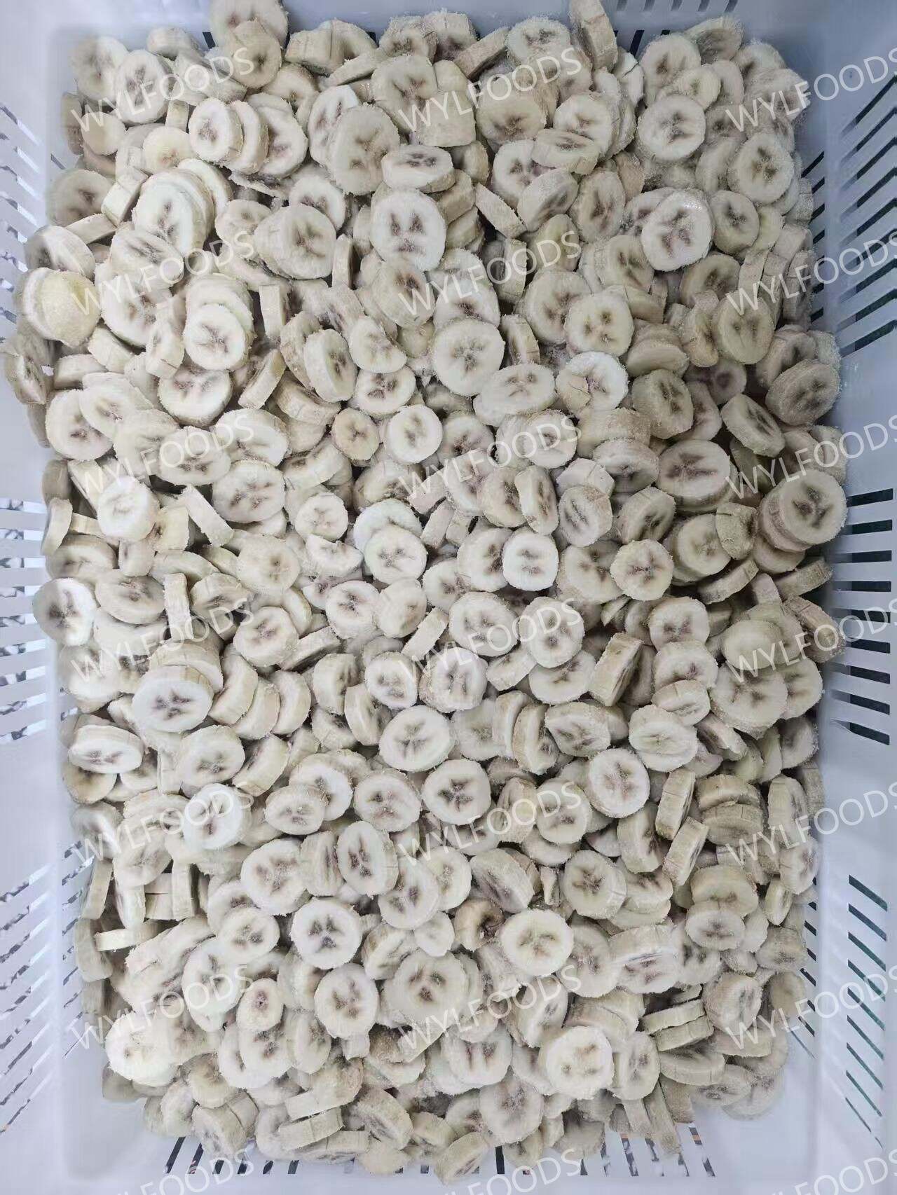 Lanzamiento de nuevo producto: rodajas de plátano congeladas IQF de WYLFOODS Company