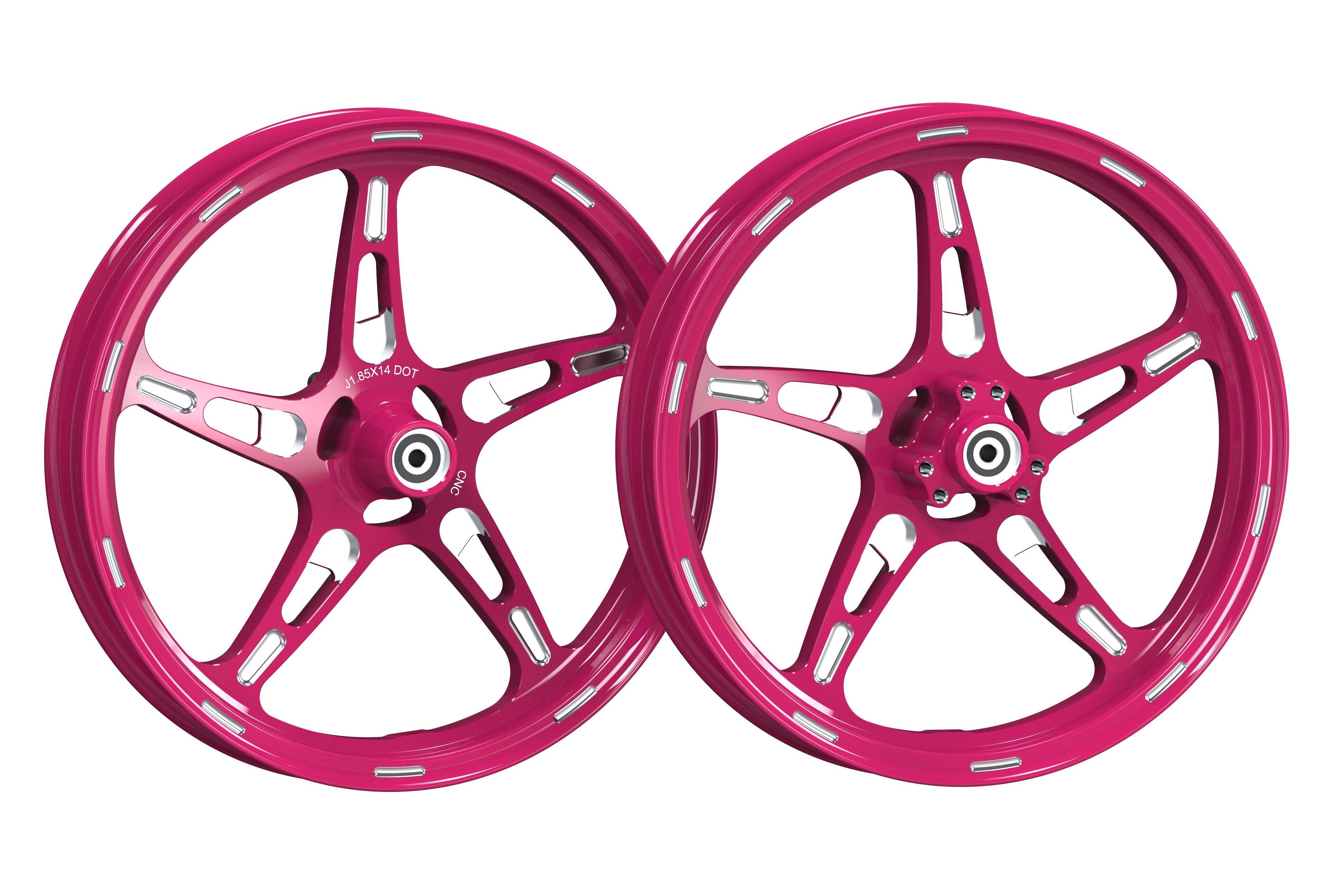 Lightweight Design Aluminum Alloy Modified Wheels for MIO110 125/VARIO 110 125 150 MT1.6X14/MT1.85X14 Motorcycle Rims-copy