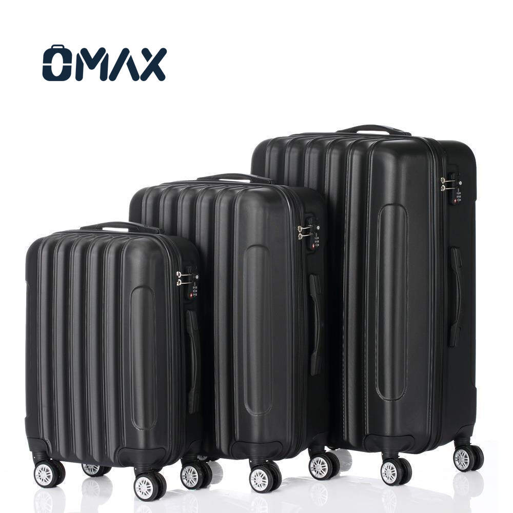 3-piece luggage sets, large capacity ABS suitcase, 4 spinner wheel luggage, waterproof travel suitcases, 20/24/28 inch luggage, TSA lock luggage, family travel luggage, lightweight luggage sets, organized trolley cases, durable spinner luggage