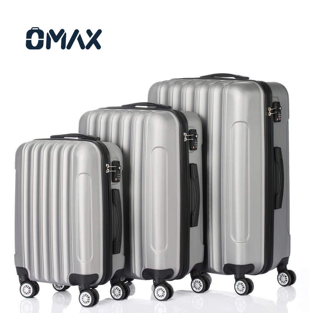 3-piece luggage sets, large capacity ABS suitcase, 4 spinner wheel luggage, waterproof travel suitcases, 20/24/28 inch luggage, TSA lock luggage, family travel luggage, lightweight luggage sets, organized trolley cases, durable spinner luggage