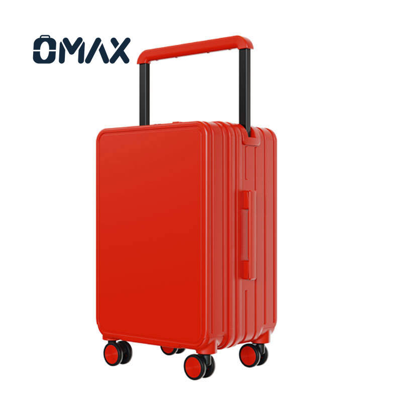 USB charging business luggage, mute wheel spinner suitcase, luxury PC carry-on, expandable trolley suitcase, laptop-friendly luggage, gray travel suitcase, corporate travel gear, premium spinner caster, quick-access luggage, all-in-one organizer suitcase