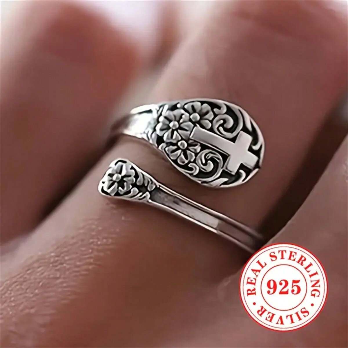 925 Sterling Silver Adjustable Ring – Boho Jewelry Manufacturer China Export