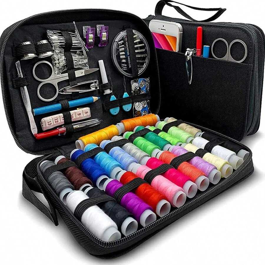 1Set Sewing Kit with Needle and Thread – Wholesale Travel Emergency Sewing Supplies