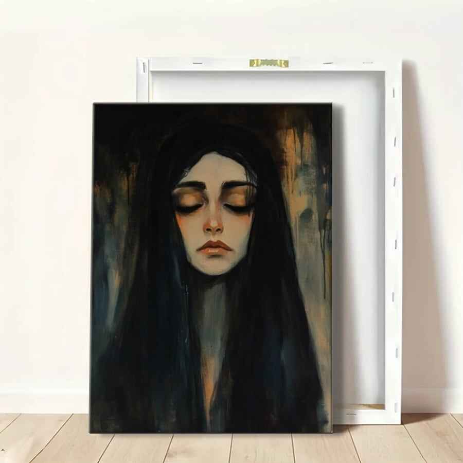 Framed Canvas Wall Art – China Supplier of Vintage Woman Oil Painting for Home Decor