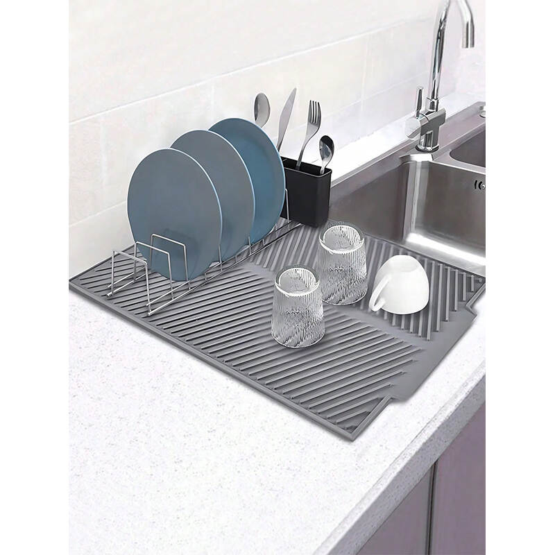 Silicone Dish Drying Mat OEM – Heat Resistant Kitchen Drain Mat Factory China Wholesale