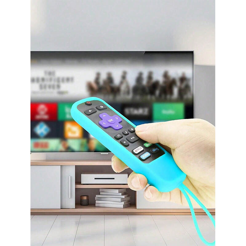 Silicone Glow Remote Cover for TCL/Hisense – Custom Dustproof Travel Organizer OEM