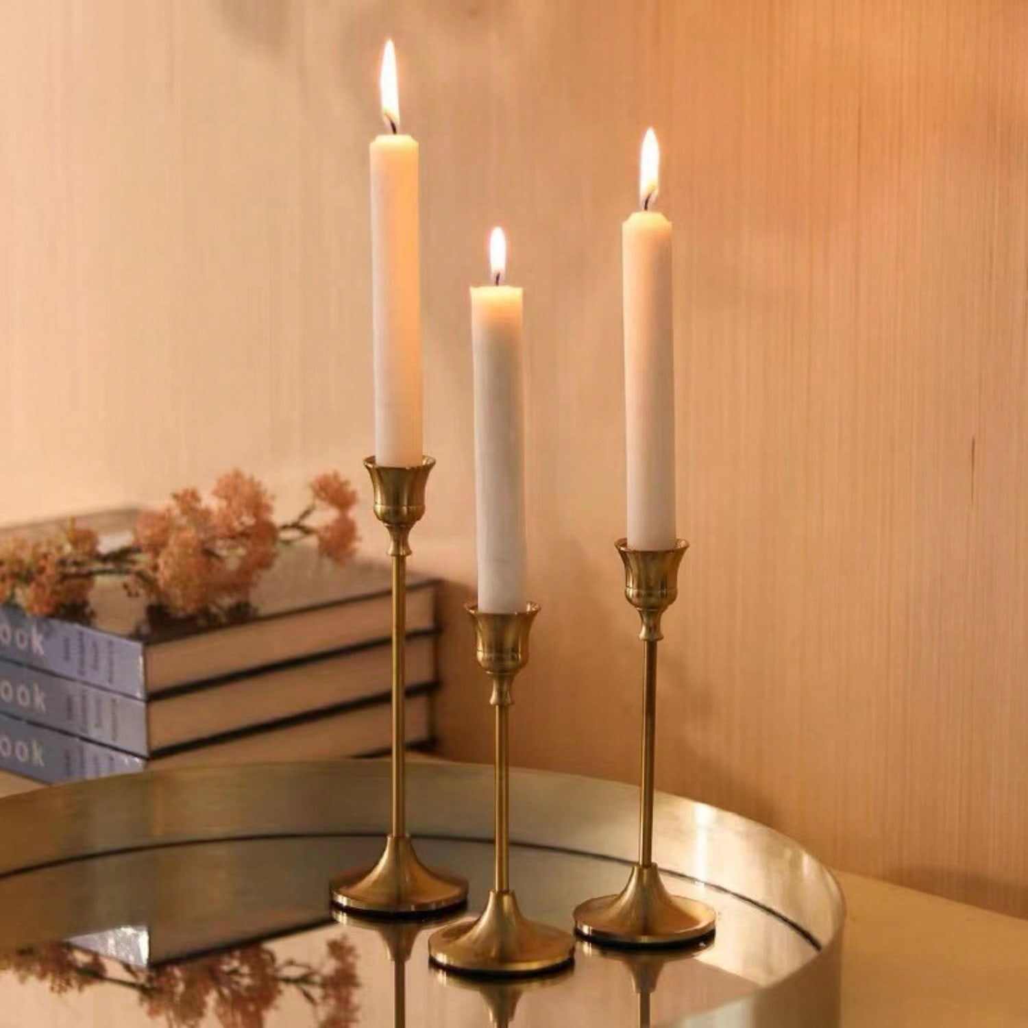 European Candle & Holder Set | Romantic Party Decor | Candle Stand Exporter from China
