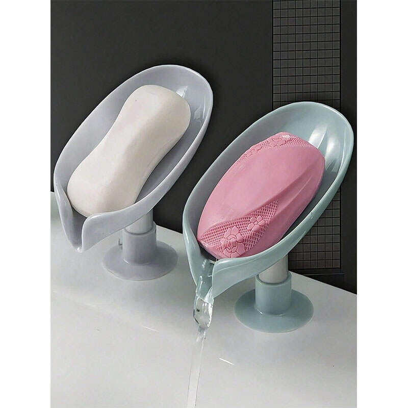 Leaf Soap Holder Bathroom Set | OEM Soap Box Suction Cup Design | Wholesale Supply China