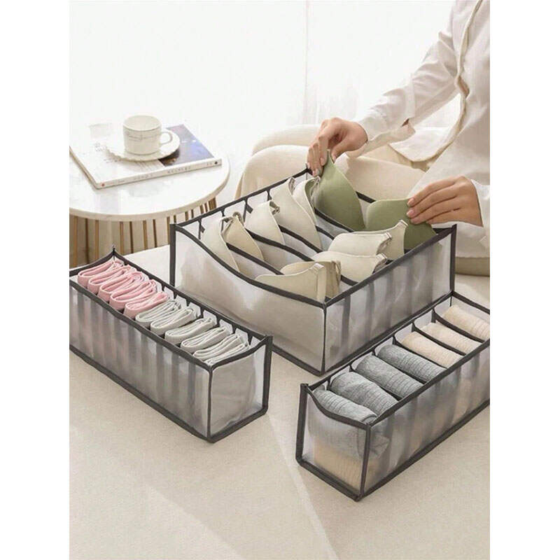 Underwear Storage Drawer Set | Compartment Box Supplier for Organizing Socks & Lingerie
