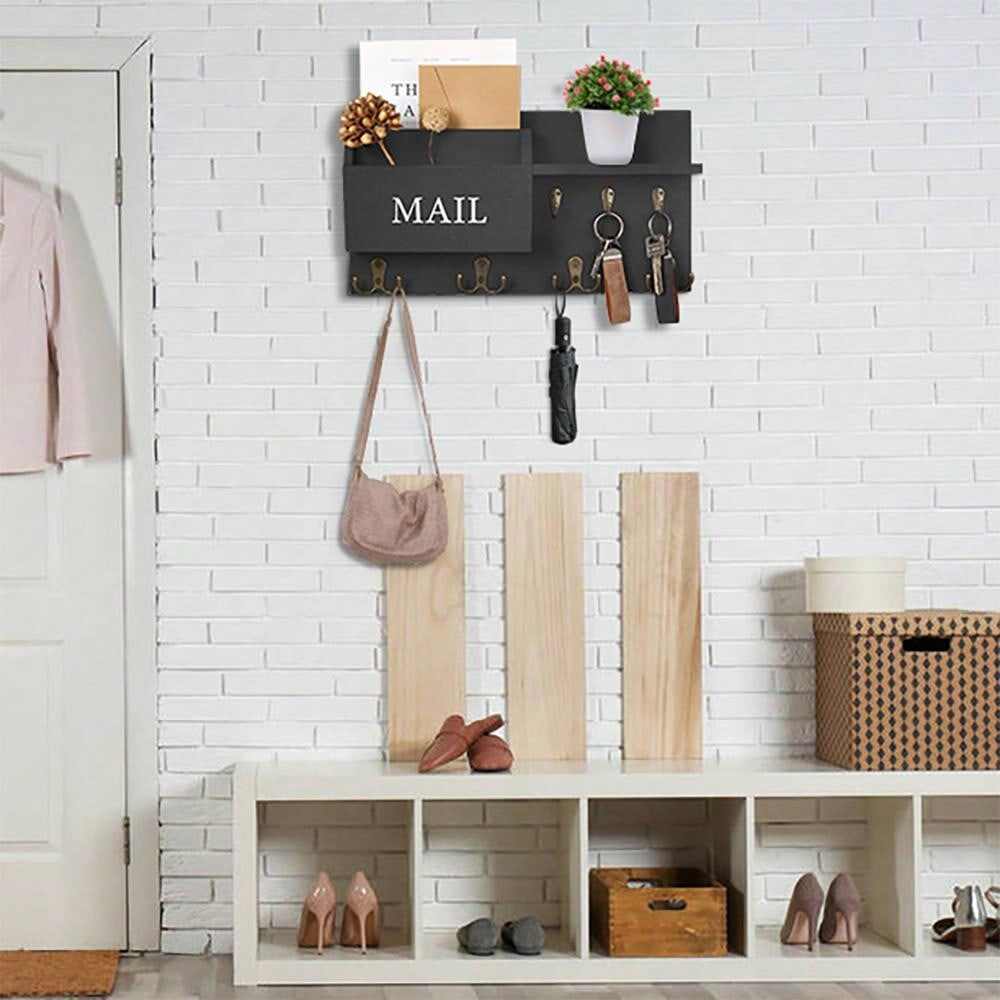 Wall Key Holder Organizer Factory – Entryway Mail Rack OEM Manufacturer