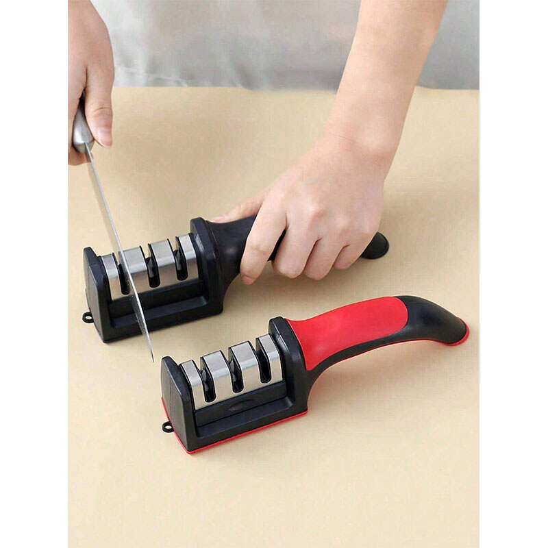 Multi-Stage Knife Sharpener Factory – Handheld Kitchen Tool Supplier