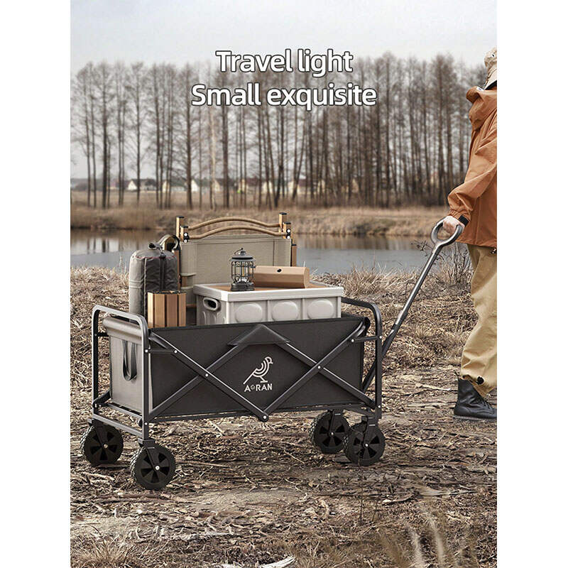 Foldable Utility Cart Exporter – Garden Shopping Trailer Factory China