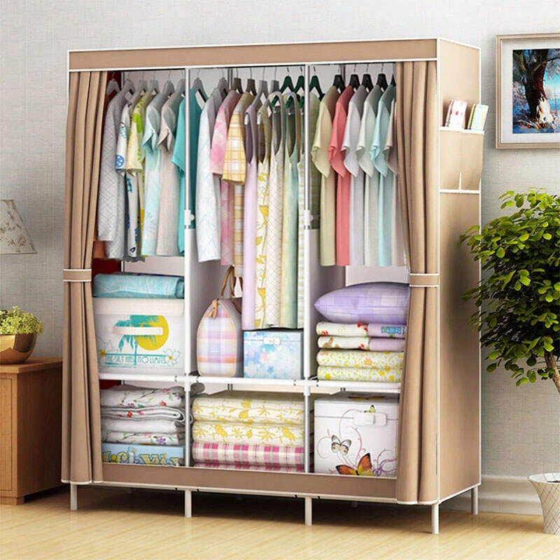 130cm Clothes Wardrobe Cabinet Supplier – China Home Storage OEM Factory