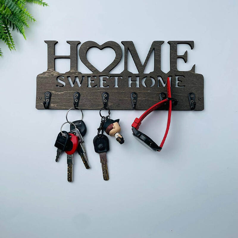Wall Mounted Decorative Key Holder | Sweet Home Front Door Hook OEM Exporter