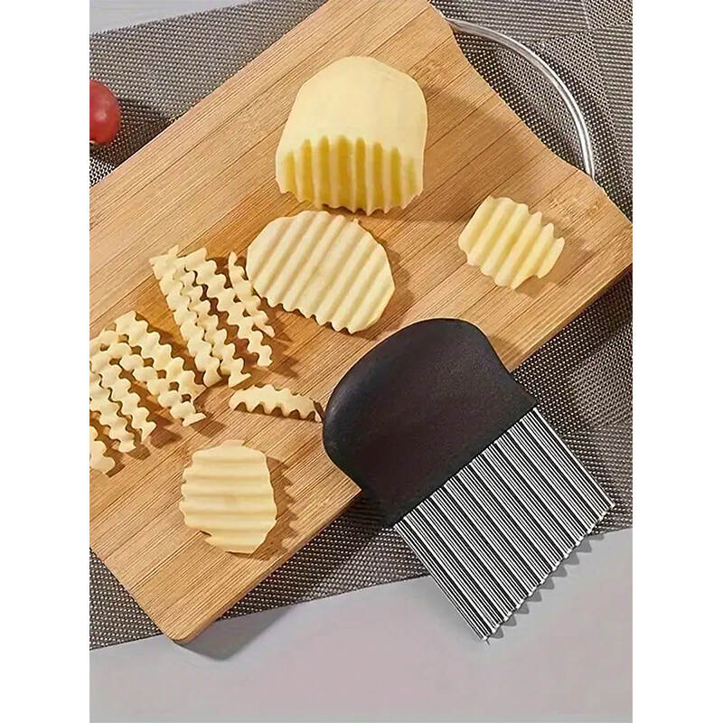 Stainless Steel Wave Potato Knife | Kitchen Cutter OEM Vegetable Tools Supplier