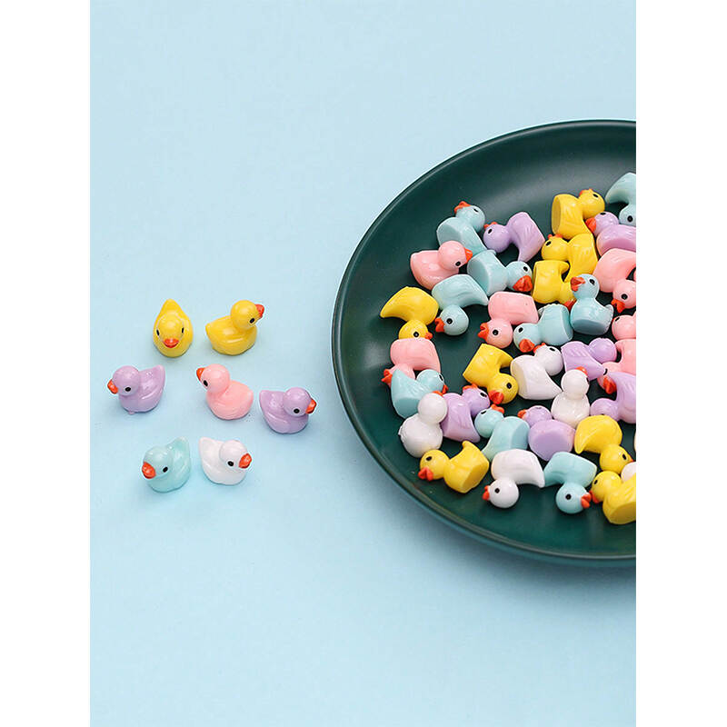 Mini Resin Ducks 20–100pcs | Tiny Fairy Garden Aquarium Decor Supplier China