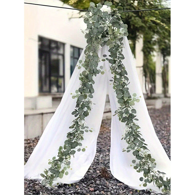 Hanging Eucalyptus Leaf Vine | Artificial Plant Home Decor Manufacturer