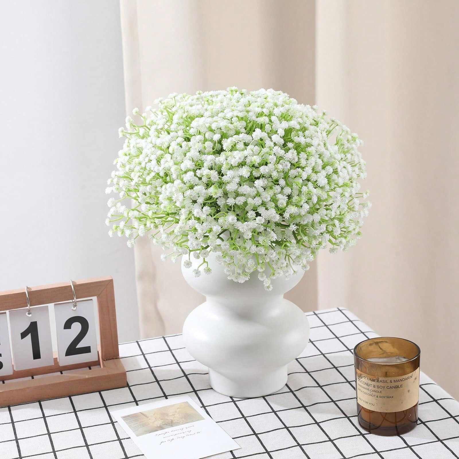 Artificial Baby's Breath Flowers 40pcs | Wedding Floral Decoration Exporter