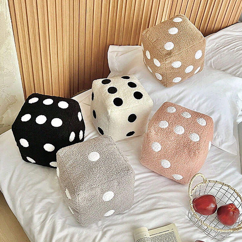 Soft Dice Throw Pillow OEM Manufacturer | Decorative Home Cushion Supplier in China