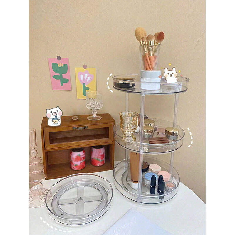 Rotating Cosmetic Organizer Supplier | Multi-Layer Makeup Storage OEM Factory China