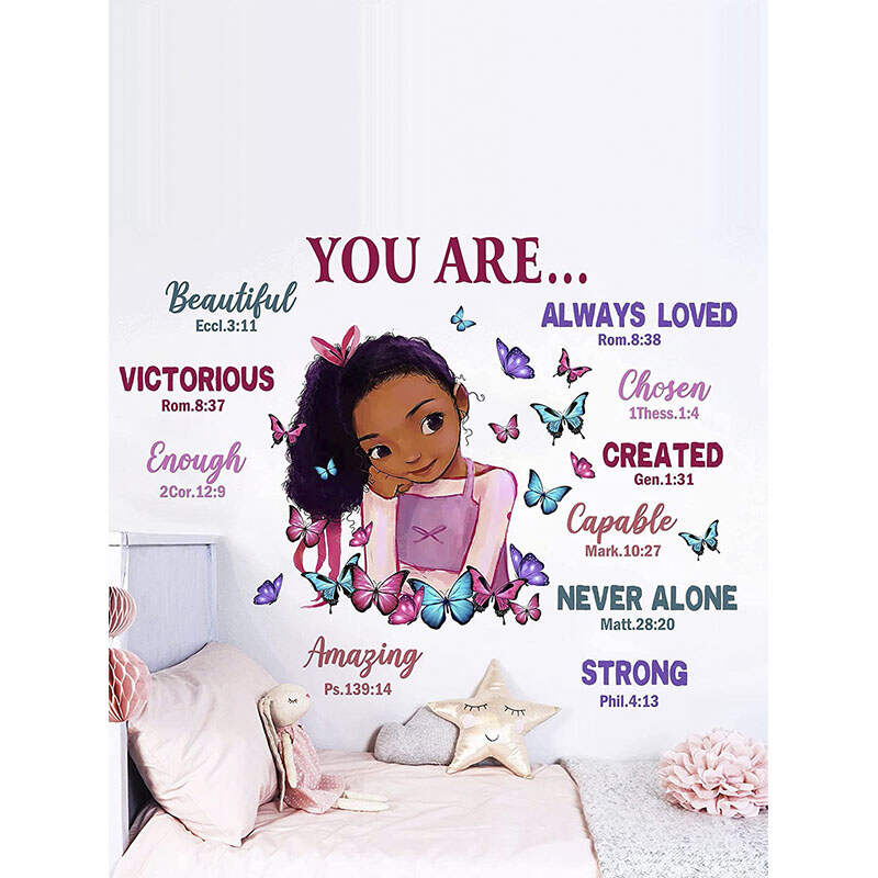 OEM Cartoon Girl Wall Sticker Manufacturer | Custom Vinyl Wall Decal Factory China