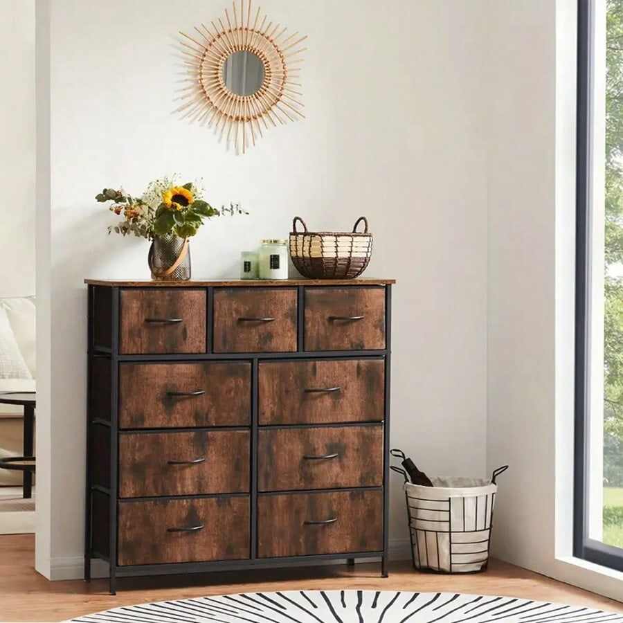 Fabric Storage Tower Dresser Supplier | 9 Drawer Organizer Factory | Lightweight OEM Unit