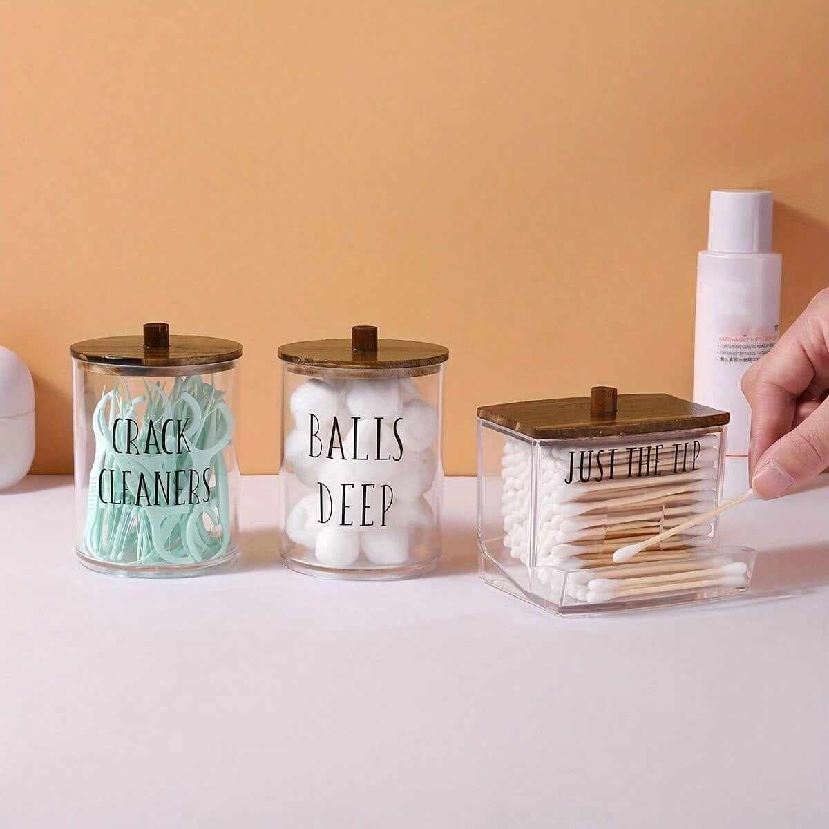3pcs Bathroom Accessory Set Supplier | Acrylic Shelf & Storage Container OEM China