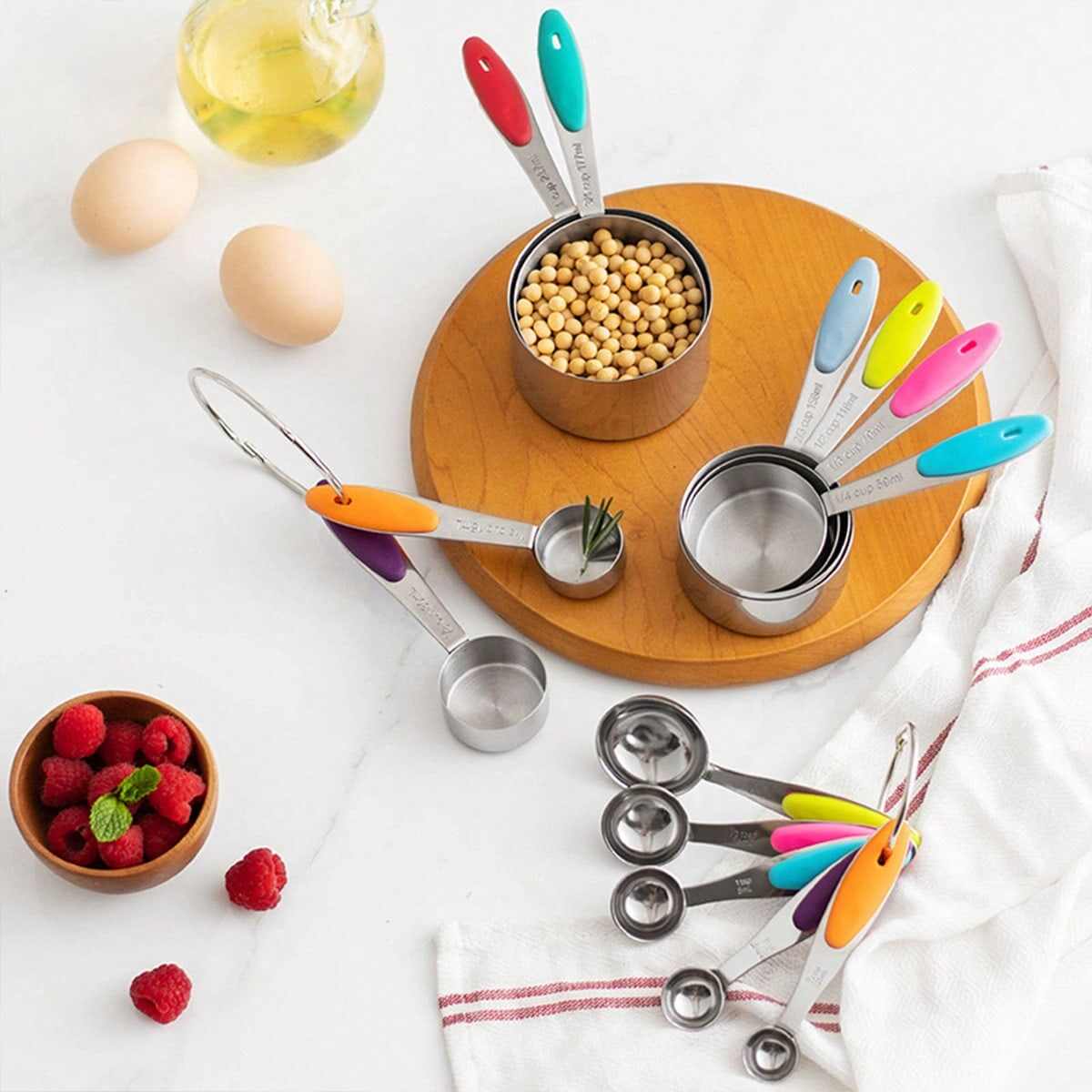 17pcs Measuring Spoon Cup Set Supplier | OEM Baking Tool Set Manufacturer in China