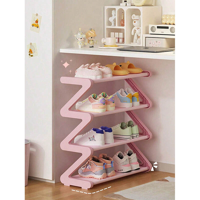 Z-Shaped Multi-Layer Shoe Rack | Space Saving Storage Supplier | Wholesale China Factory