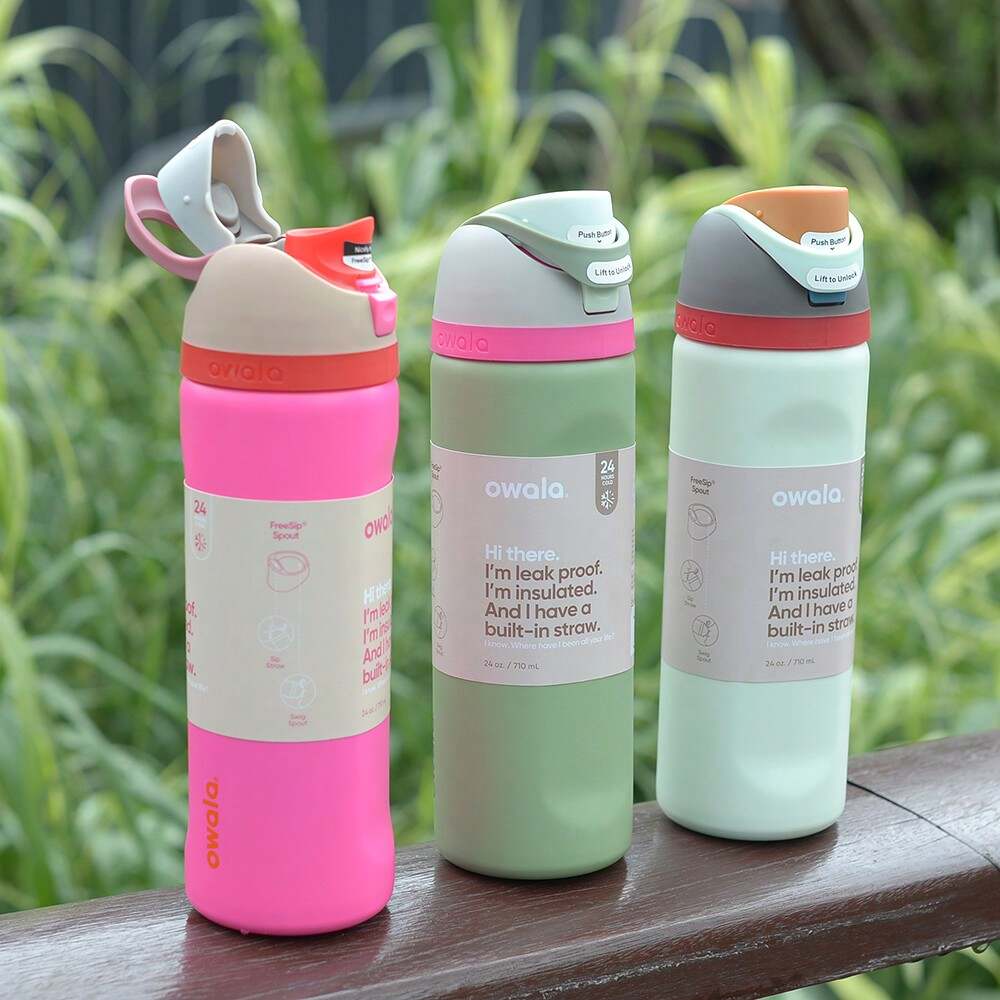 Insulated Stainless Steel Water Bottle with Straw | Sports & Travel Supplier | Private Label