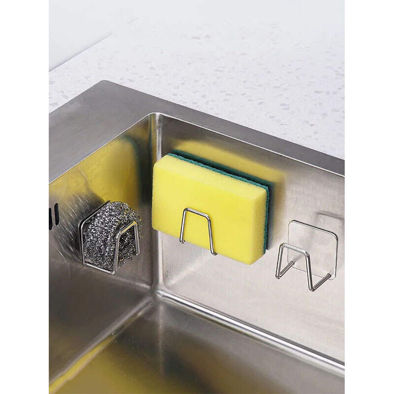 Stainless Steel Sponge Holder Supplier | Sink Rack No Drill OEM Factory