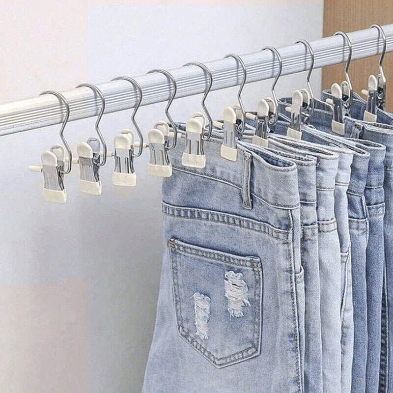 Stainless Steel Clothes Clips Exporter | China Wardrobe Organizer Supplier