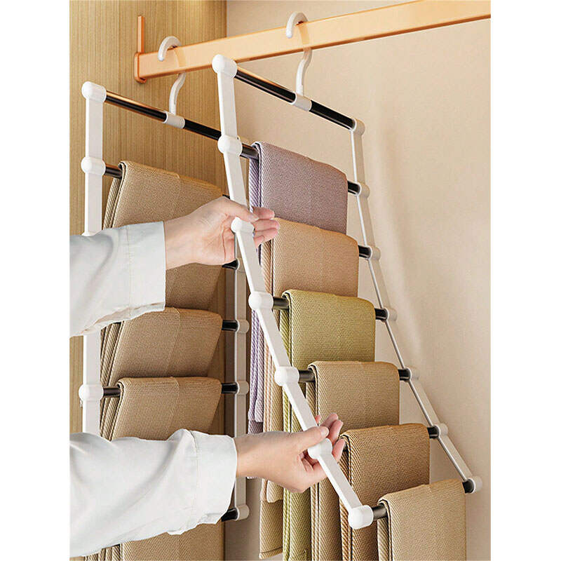 Multi-Layer Pants Hanger Factory | Space-Saving Wardrobe Organizer OEM