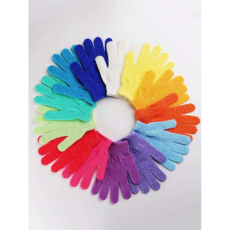 Exfoliating Bath Gloves OEM | Reusable Body Scrubber Mitt Supplier China