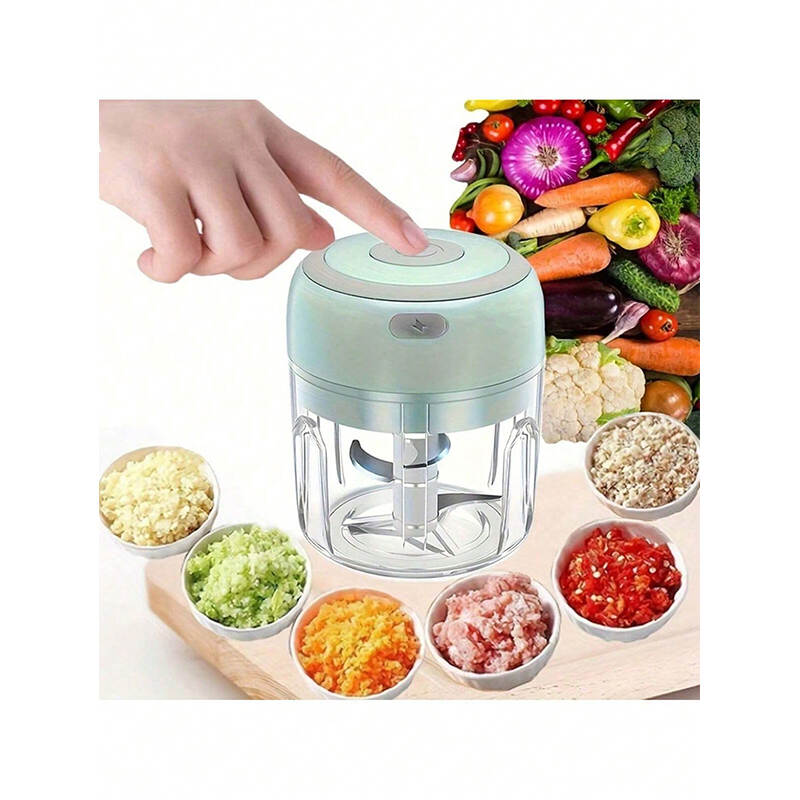Mini Electric Garlic Masher | Wireless Garlic Mincer Portable Kitchen Tool Factory