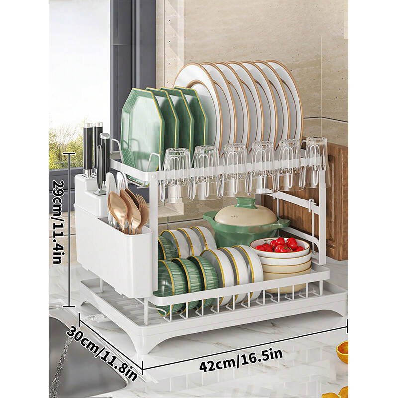 Multifunction Dish Rack For Countertop | Kitchen Bowl Tray Organizer Wholesale Supplier