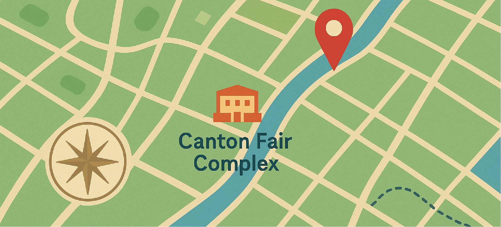 Mapa de Canton Fair y consejos para planificar su visita de manera eficiente