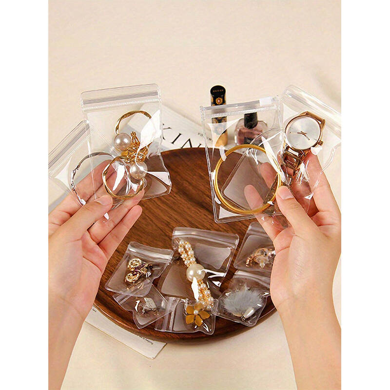 PVC Anti-Oxidation Jewelry Bags | Mini Transparent Storage Bags Wholesale Supplier in Bulk