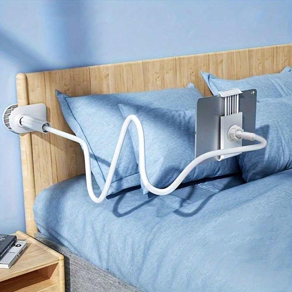 Flexible 360° Rotating Phone Tablet Stand | Spiral Base Holder Supplier for Bed/Desk Use