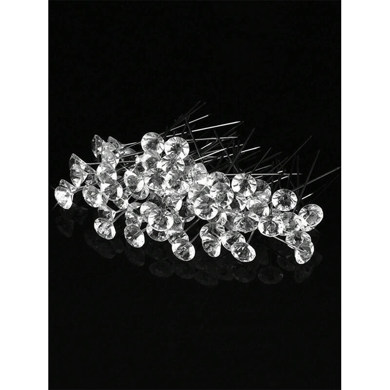 Faux Crystal Headpins Factory | Decorative Pins Bulk Supplier for Wedding & Wig Bouquets