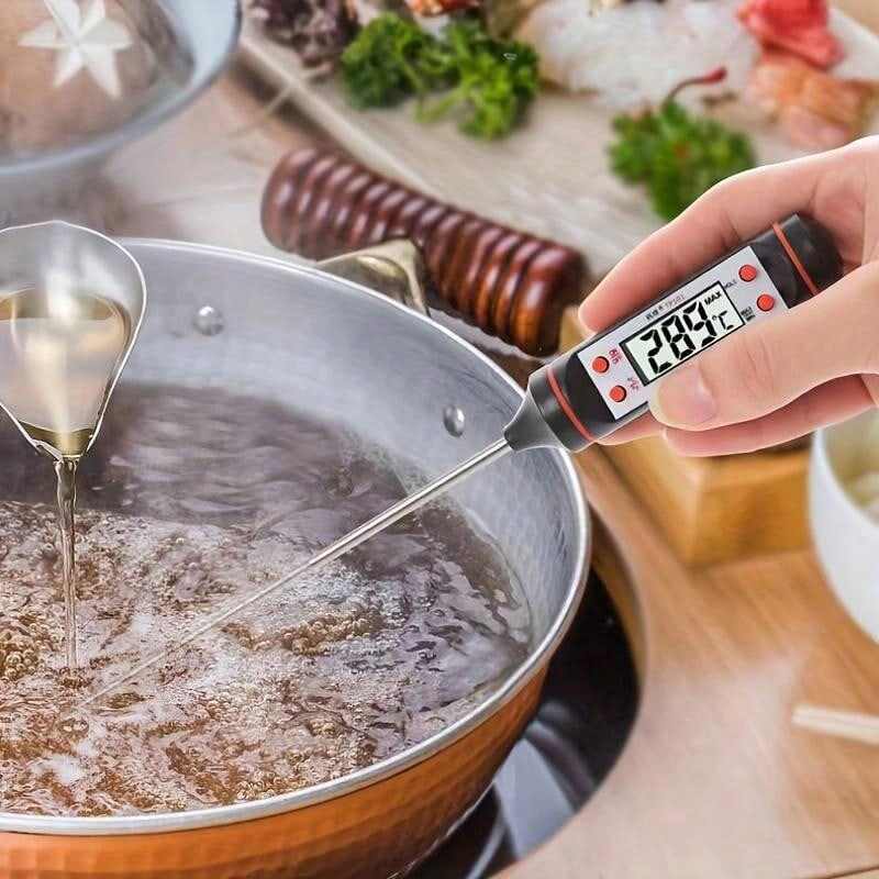Digital Food Thermometer Supplier | Instant Read BBQ Grill Thermometer with Long Probe