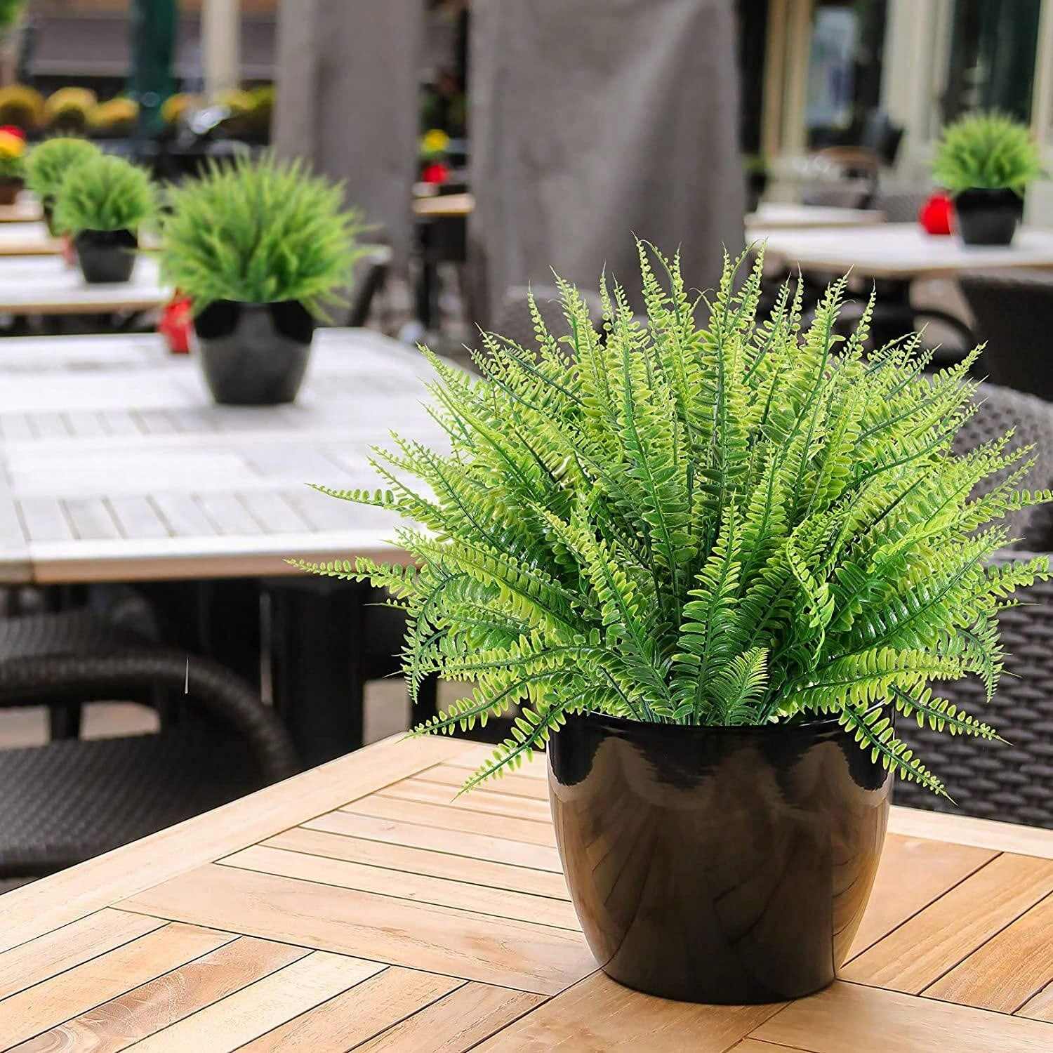 Artificial Boston Fern Supplier | UV-Resistant Fake Plants Bulk for Home & Garden Decor